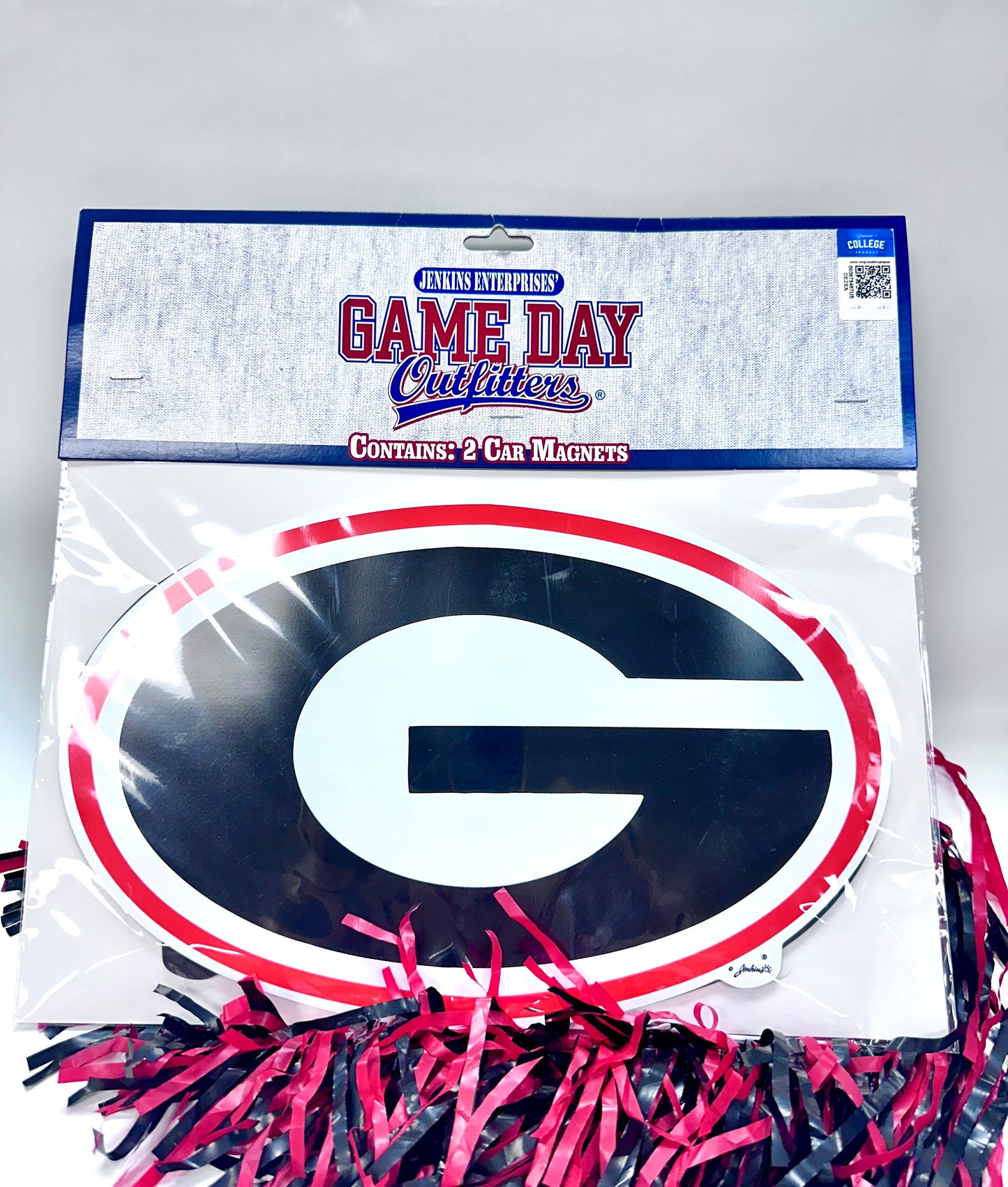 2 PACK UGA CAR MAGNETS
