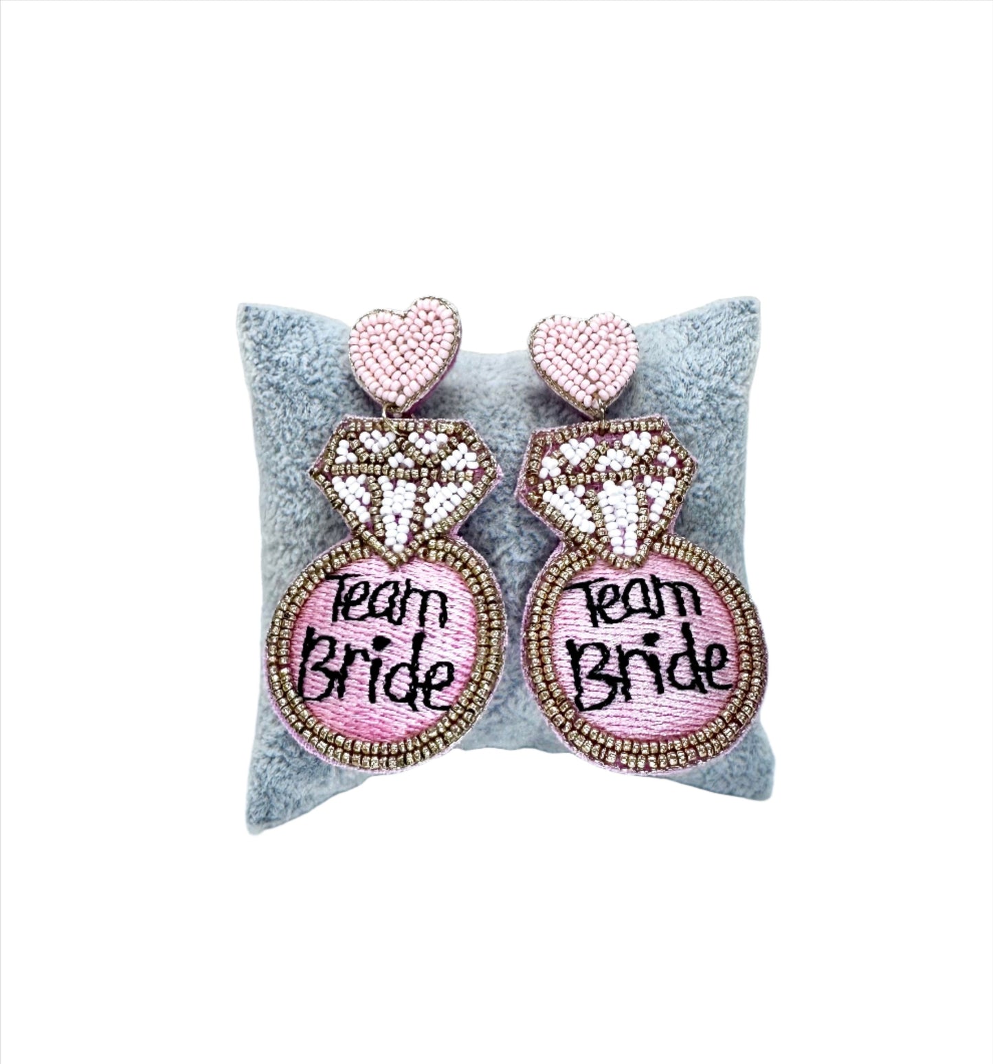 TEAM BRIDE RING EARRING