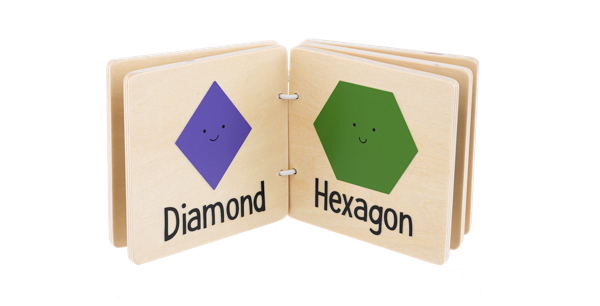WOODEN SHAPES BOOK
