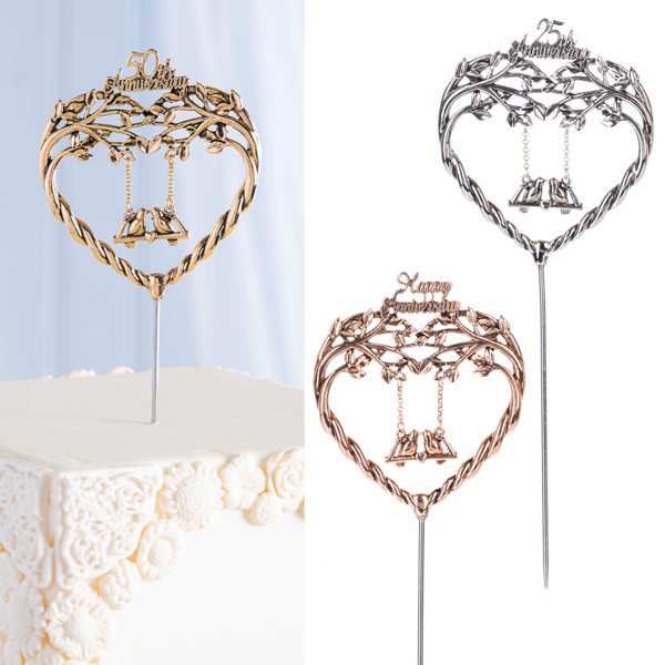 Anniversary Cake Toppers