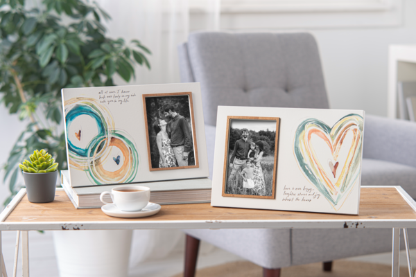 Watercolor Message 4x6 Frames