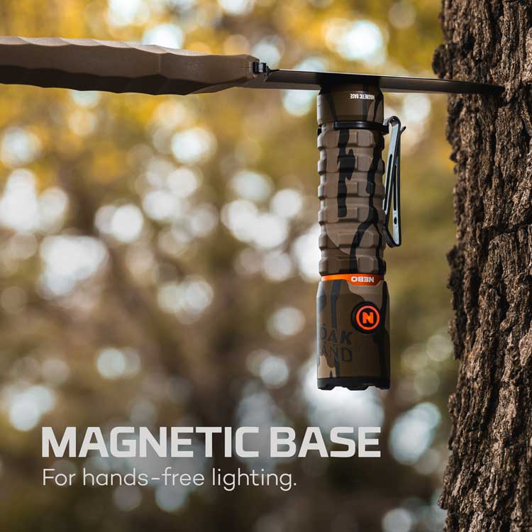 TORCHY 2K RECHARGEABLE POCKET FLASHLIGHT - MOSSYOAK BOTTOMLAND