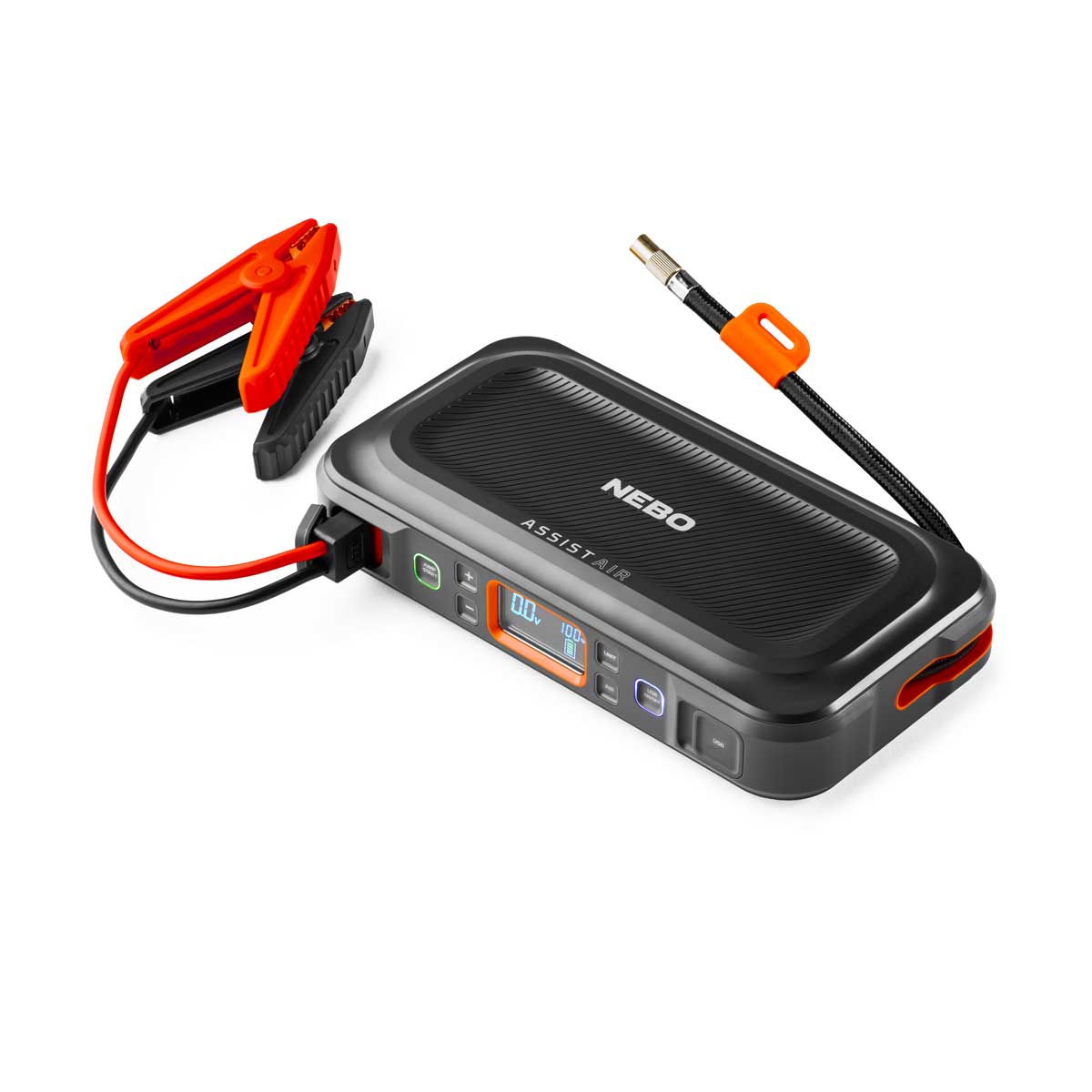 ASSIST AIR JUMP STARTER 1500 Amp Jump Starter, Air Compressor, Power Bank, & Floodlight