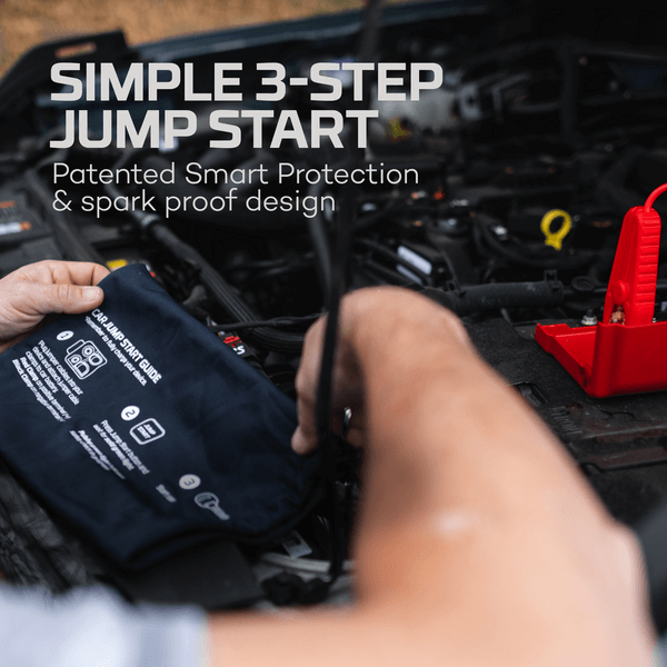 ASSIST AIR JUMP STARTER 1500 Amp Jump Starter, Air Compressor, Power Bank, & Floodlight