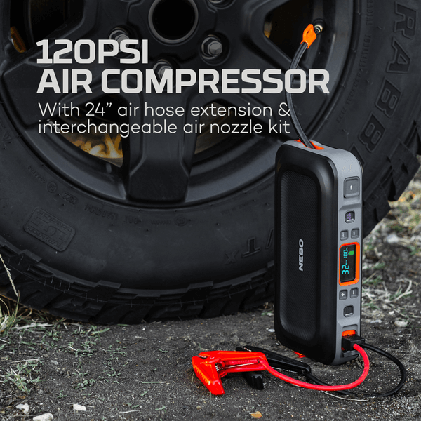 ASSIST AIR JUMP STARTER 1500 Amp Jump Starter, Air Compressor, Power Bank, & Floodlight