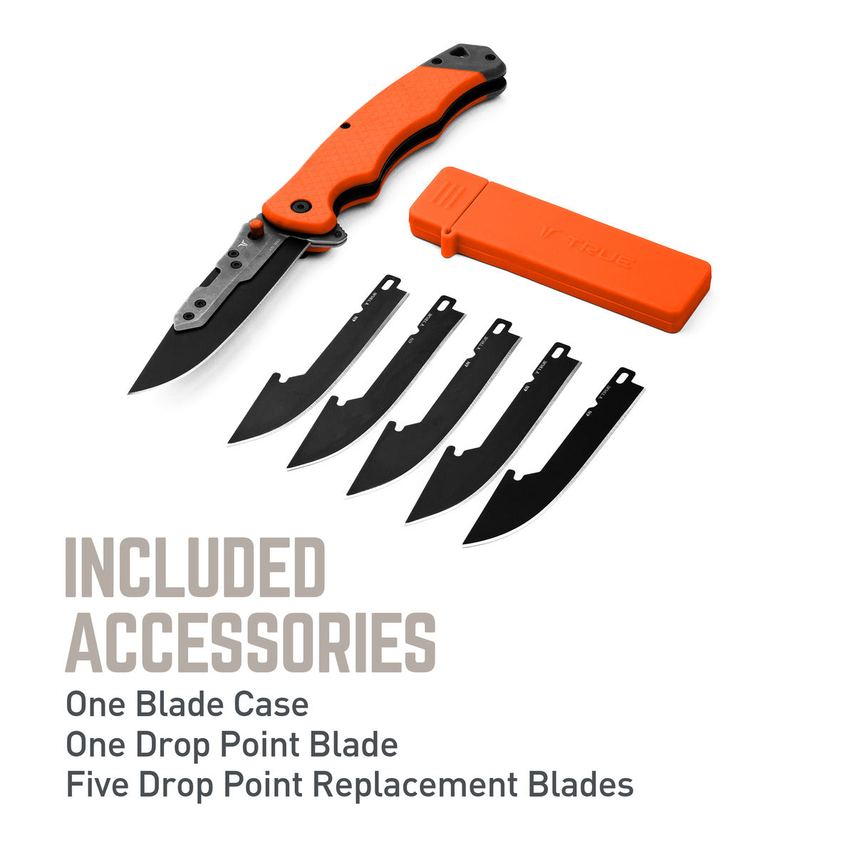 SWIFT EDGE 4" FAST FLIP TPR HANDLE KNIFE