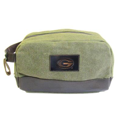 TOILETRY SHAVE BAG OLIVE UGA