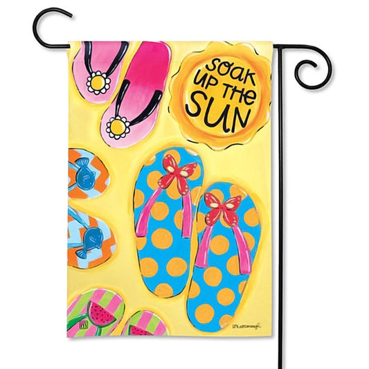 Soak up the Sun Garden Flag