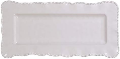 Certified International Perlette Cream Rectangular Platter