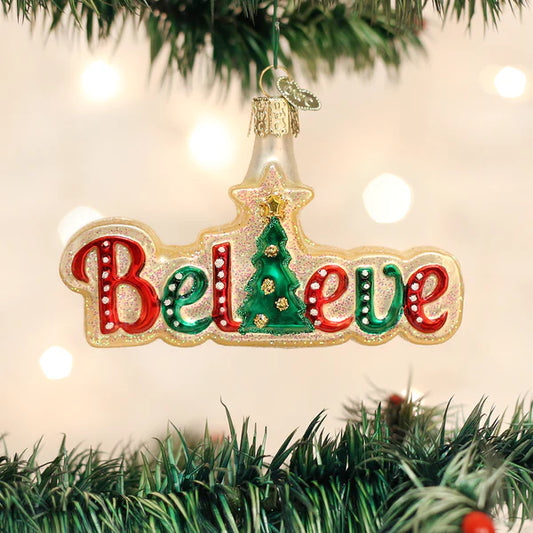 Believe Ornament