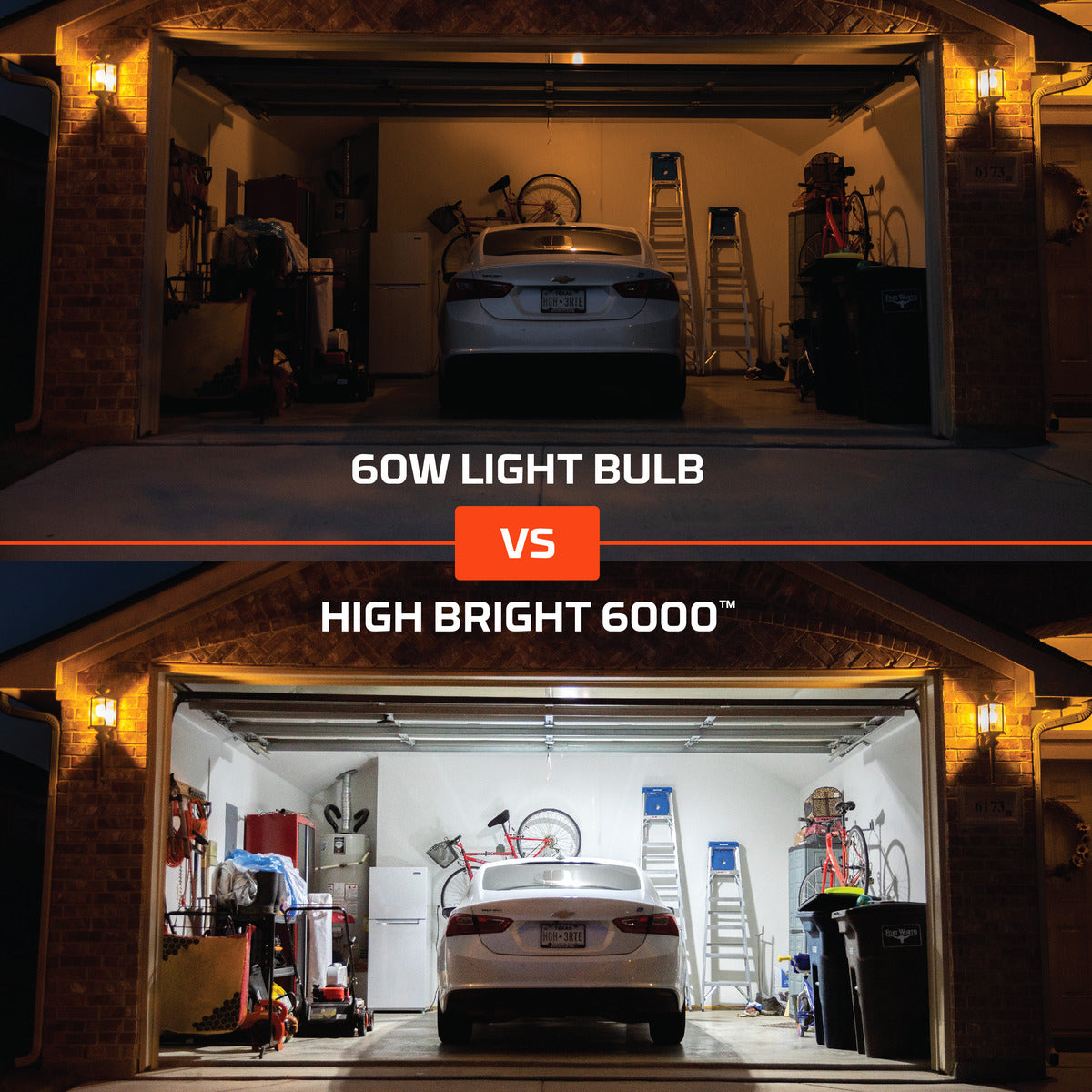 HIGH BRIGHT 6000 GARAGE LIGHT