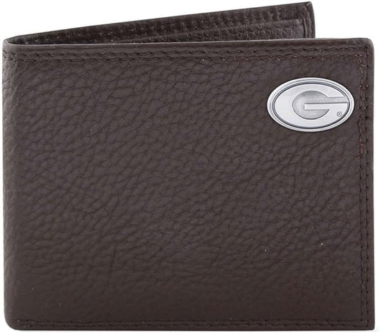 PEBBLE GRAIN PASSCASE WALLET UGA