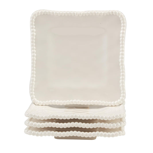 Certified International Perlette Canape Plate Set