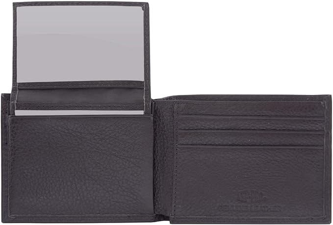 PEBBLE GRAIN PASSCASE WALLET UGA