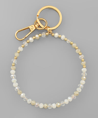 Pearl Wrapped Keychain