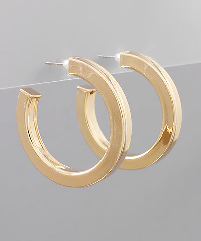 1.5 Inch Brass Hoops