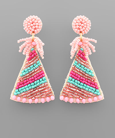 Beaded Birthday Earrings