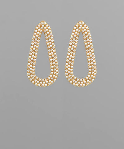 Crystal Pearl Beaded Earring