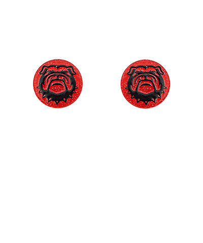 UGA ACRYLIC BULLDOG STUDS