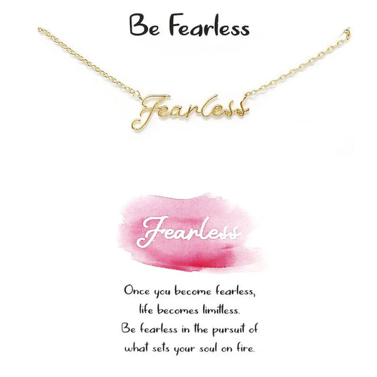 Be Fearless Necklace