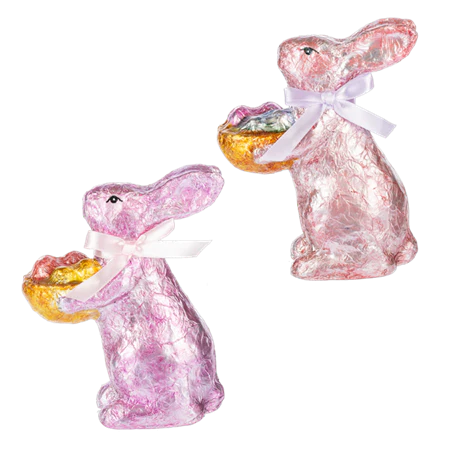 Foil Bunny Figure