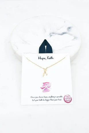 Hope, Faith Necklace