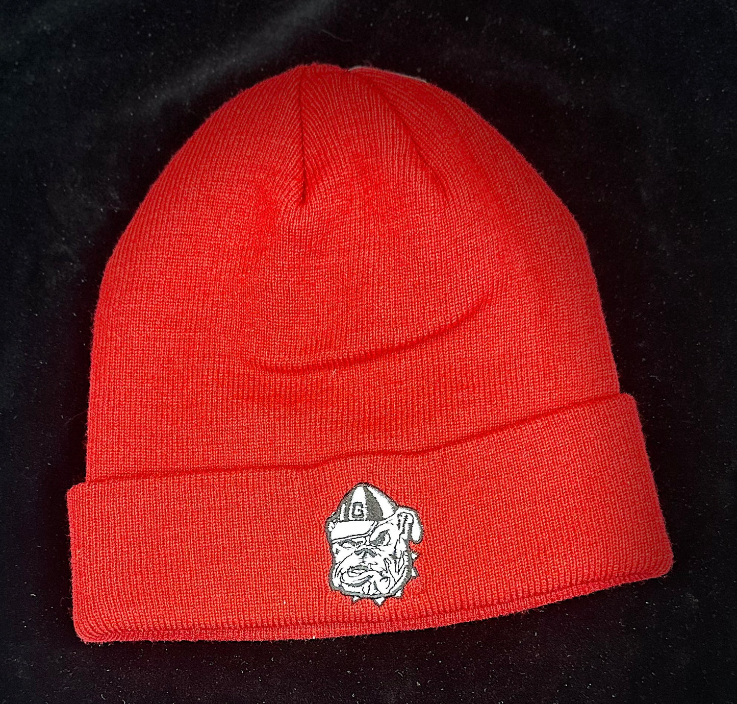 RED UGA BEANIE