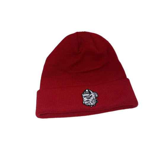 RED UGA BEANIE