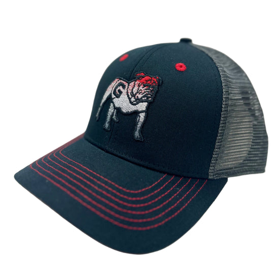 BLACK FADE UGA HAT