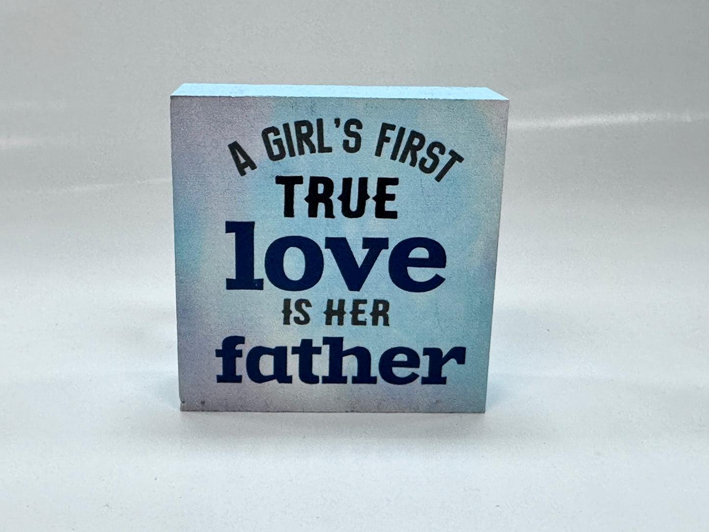 FATHER'S DAY DESK DECOR BLOCKS