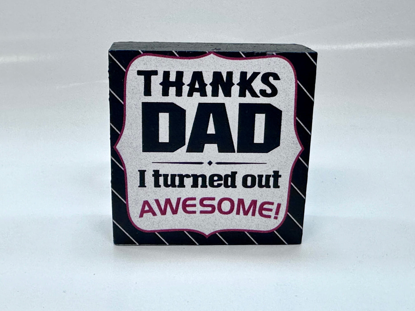 FATHER'S DAY DESK DECOR BLOCKS