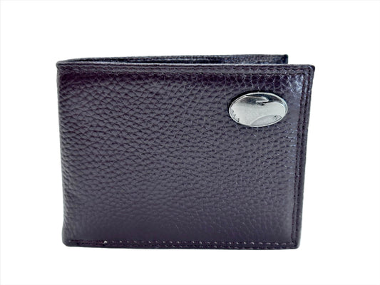 PEBBLE GRAIN PASSCASE WALLET GEORGIA SOUTHERN