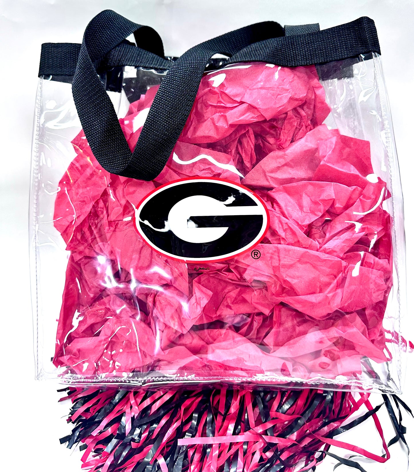 CLEAR UGA TOTE BAG