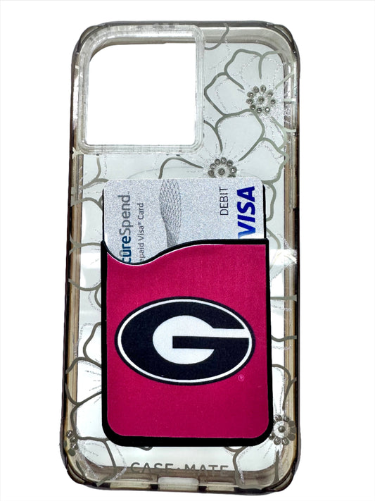 PHONE CASE CARD CADDY UGA