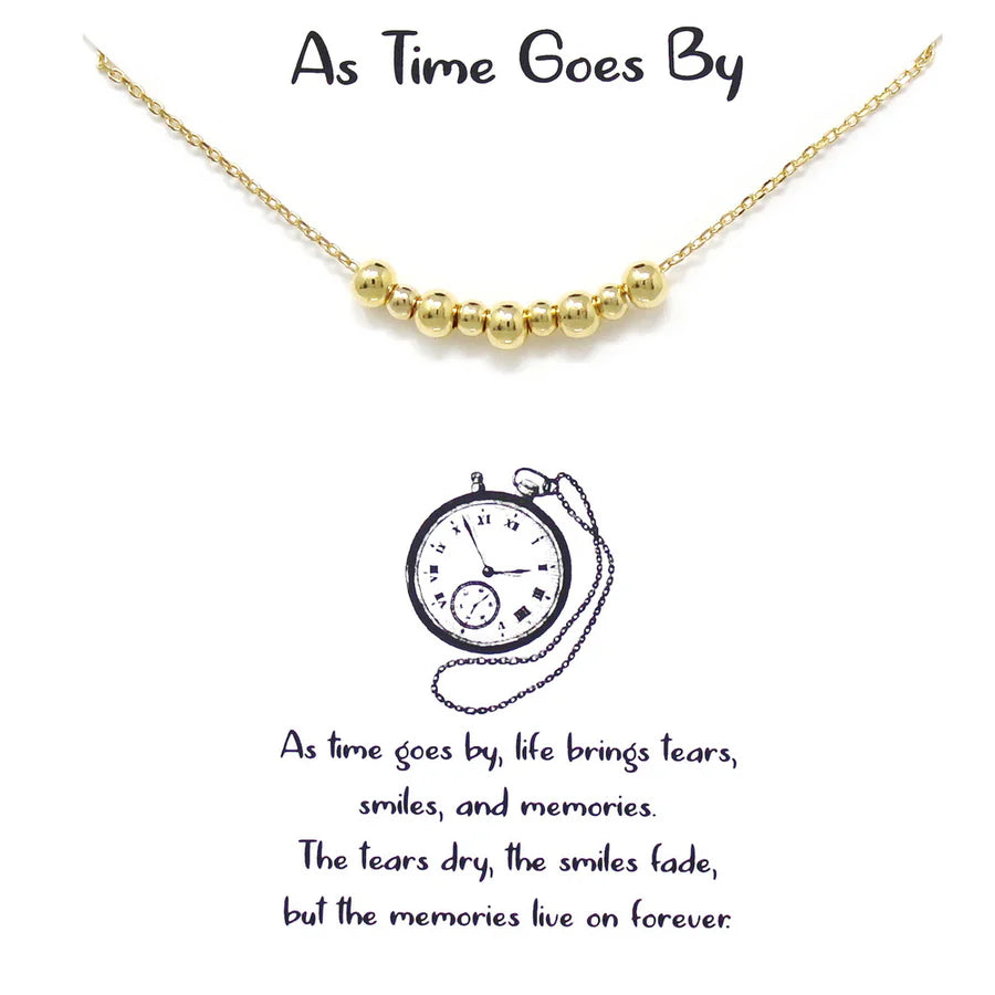 As Time Goes By Necklace