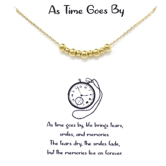 As Time Goes By Necklace