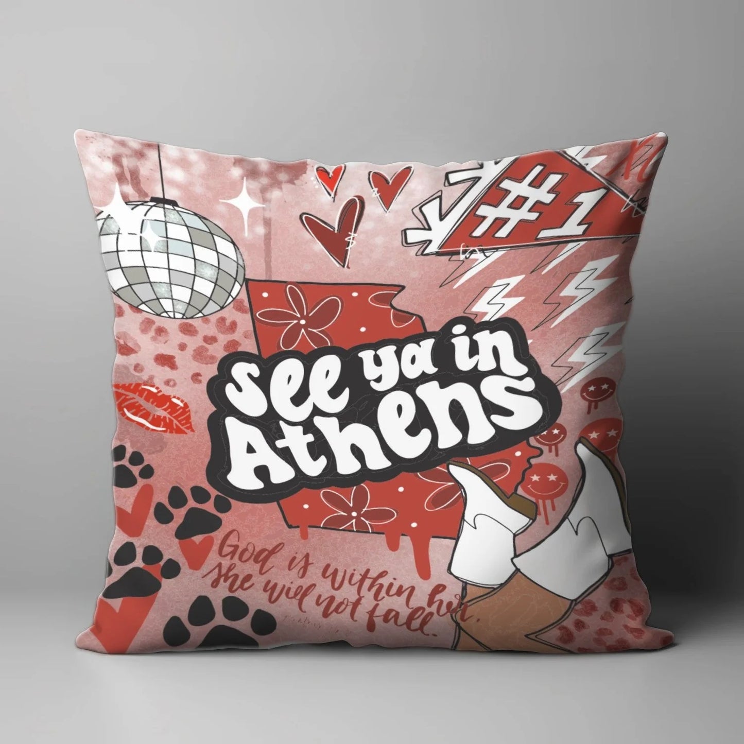 Fresh Print Athens Pillow