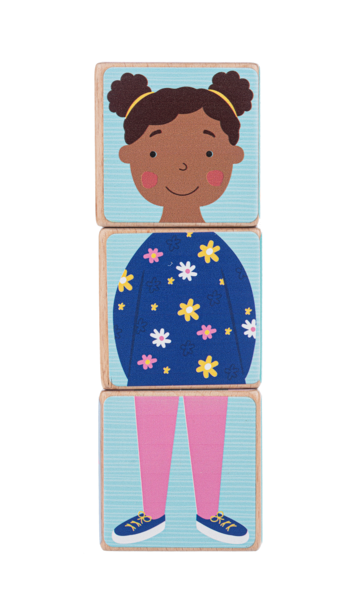 Wooden Block Doll