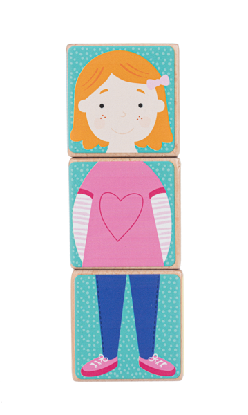 Wooden Block Doll