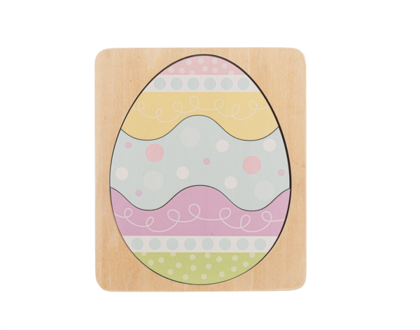 Easter Wooden Layered Puzzle
