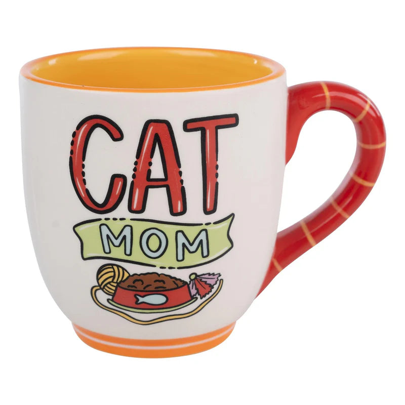 Cat Mom/Dog Mom Mug