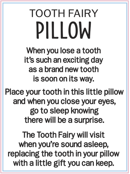 Tooth Fairy Pillows