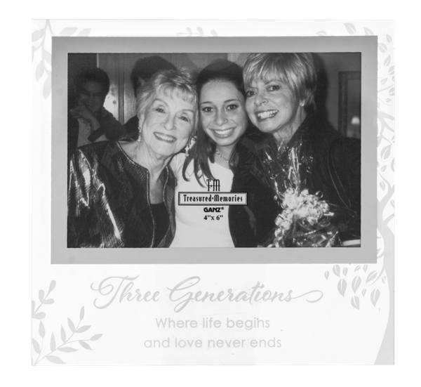 Three Generations Frame - Where life begins and love never ends