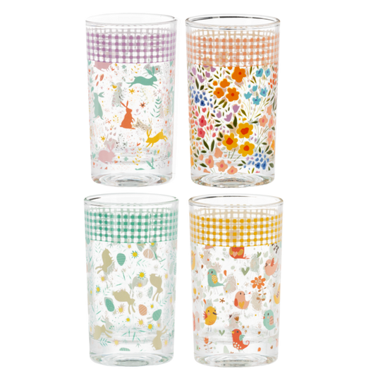 Easter/Spring Juice Glasses