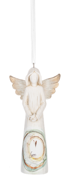 Watercolor Angel Ornaments