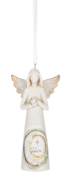 Watercolor Angel Ornaments