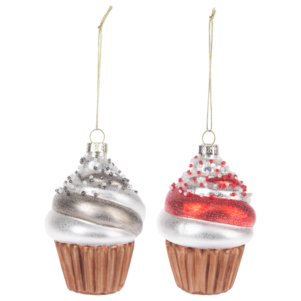 Cupcake Ornaments