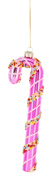 Colorful Candy Cane Ornaments