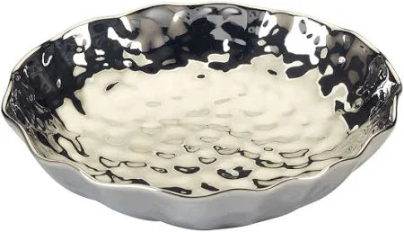 Certified International Silver Coast Serving Bowl - 13" Diam x 3"