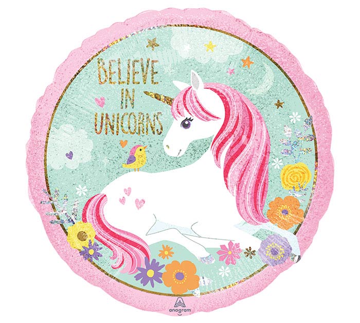 Believe In Unicorns Balloon